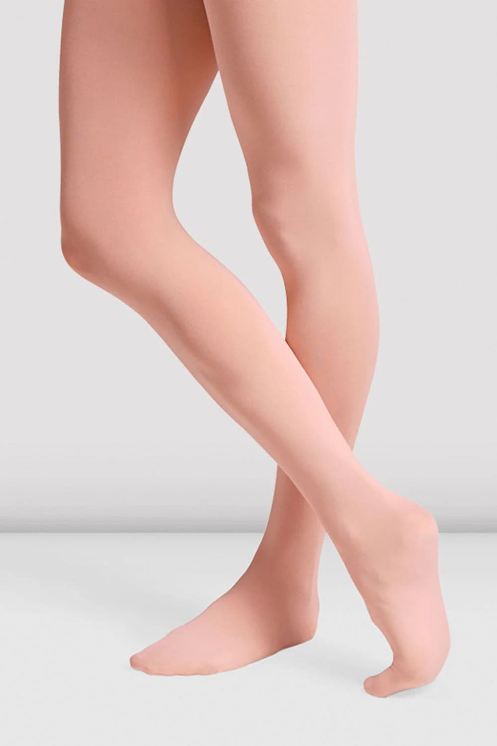Collant con piedini da danza Bloch Contoursoft T0981G rosa per bambine