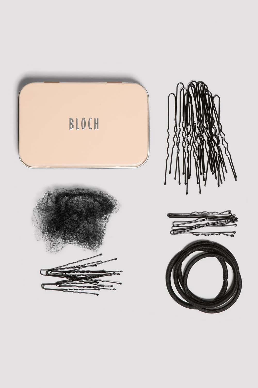 Kit per capelli Bloch A0801 da danza con rete nera