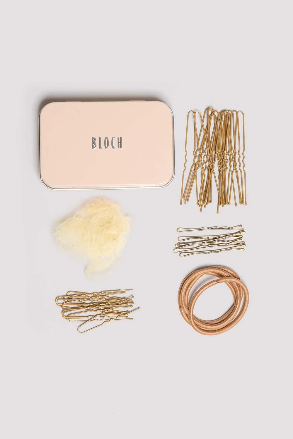Kit per capelli Bloch A0801 da danza con rete gialla
