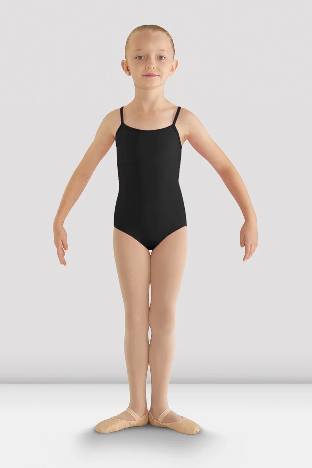 Body da danza Bloch Vehement CL8810-N nero per bambine
