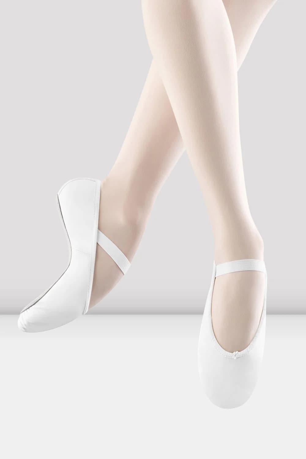 Scarpe da mezza punta Arise S0209G-B bianche per bambine