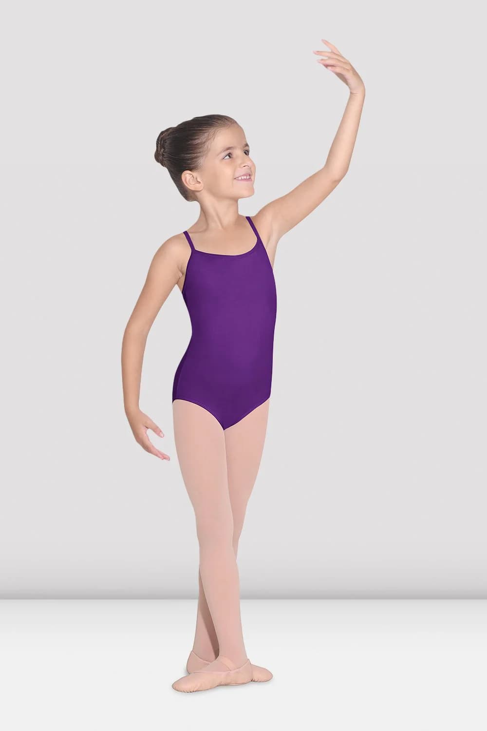 Body da danza Bloch Parem CL5607-VIOM viola melanzana per bambine