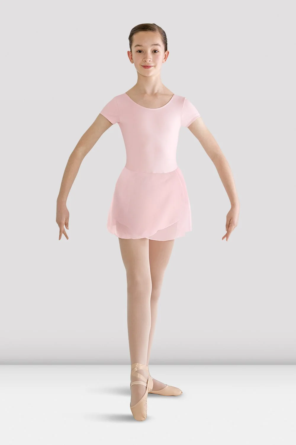 Body da danza Bloch Prisha CL8262-RS rosa per bambine