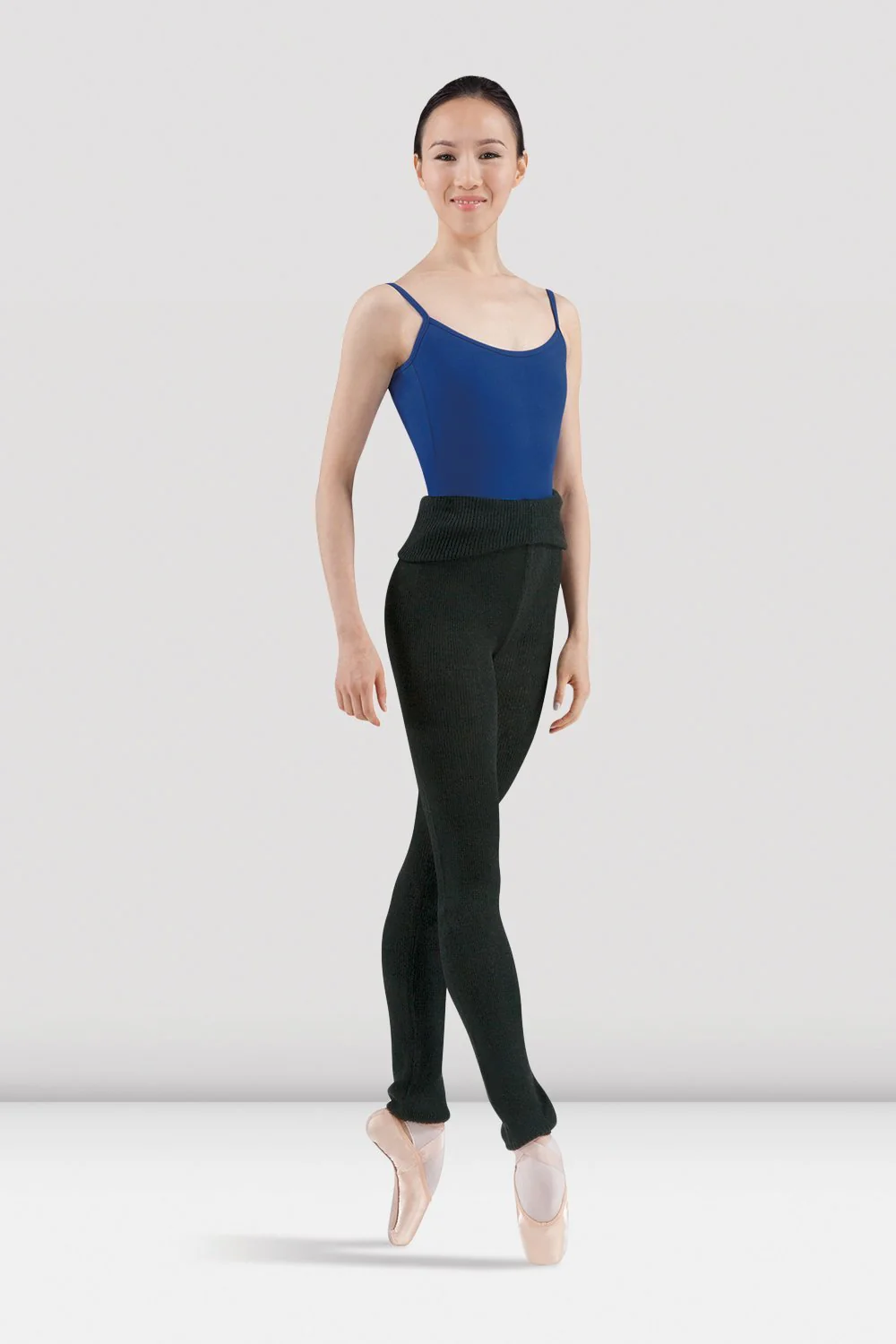 Pantaloni da riscaldamento Bloch Mercie P0928 neri da donna
