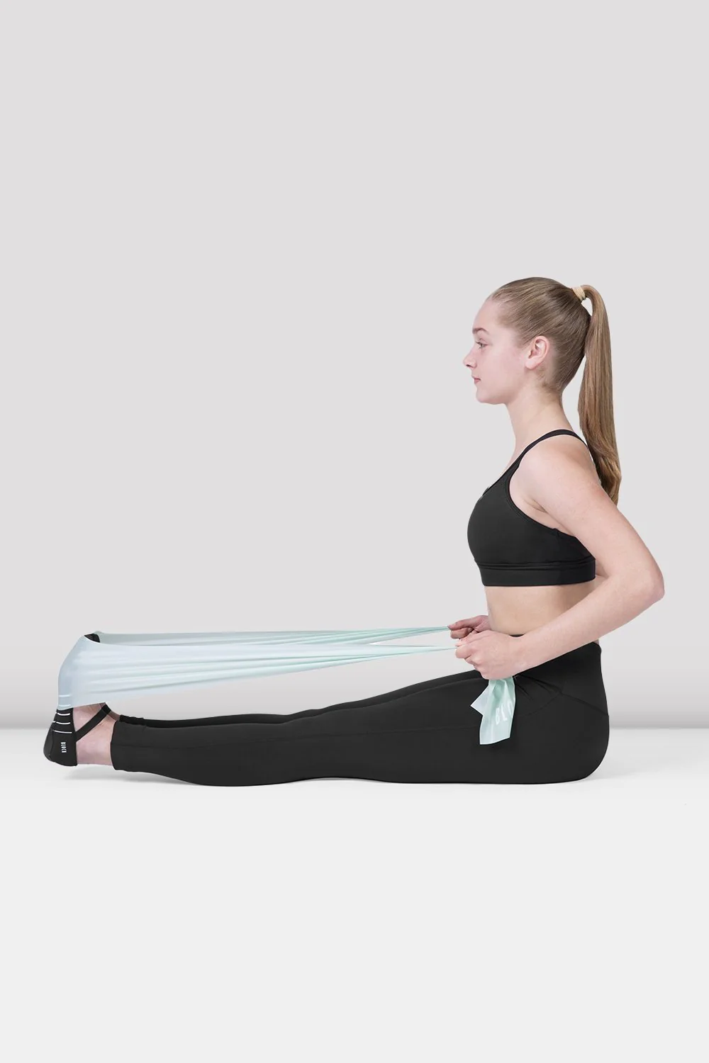 Benda elastica da danza Bloch A0925 verde menta resistenza leggera