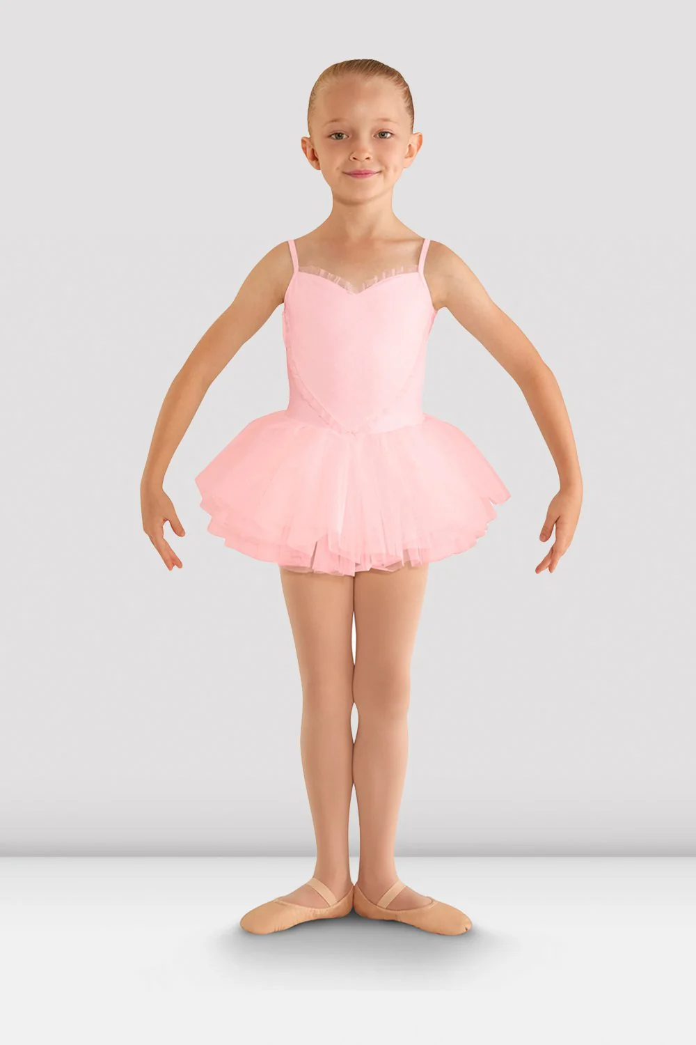 Tutù da danza Bloch Valentine CL8168 rosa per bambine