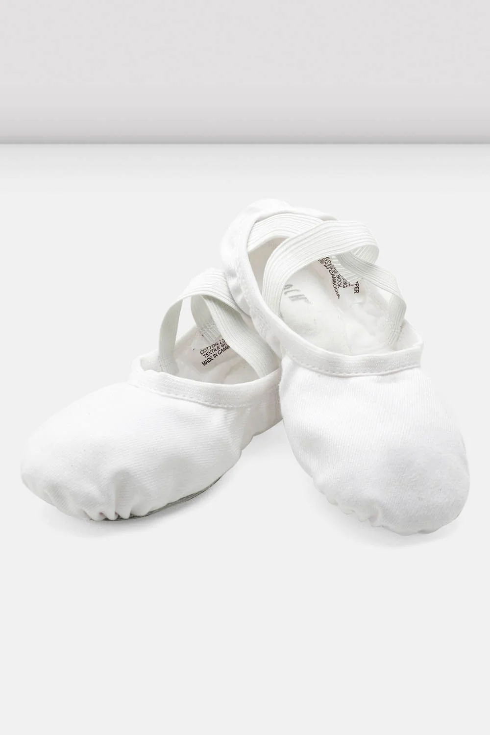Scarpe da mezza punta Performa S0284G-B bianche per bambini