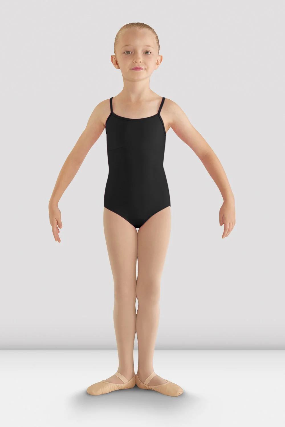 Body da danza Bloch Vehement CL8810-N nero per bambine