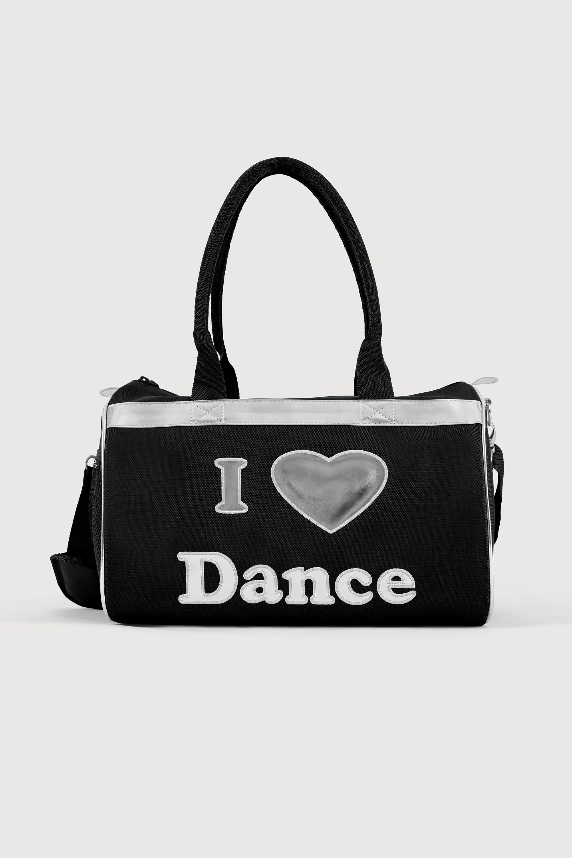 Borsa da ballo Bloch I Love Dance nera per ballerine